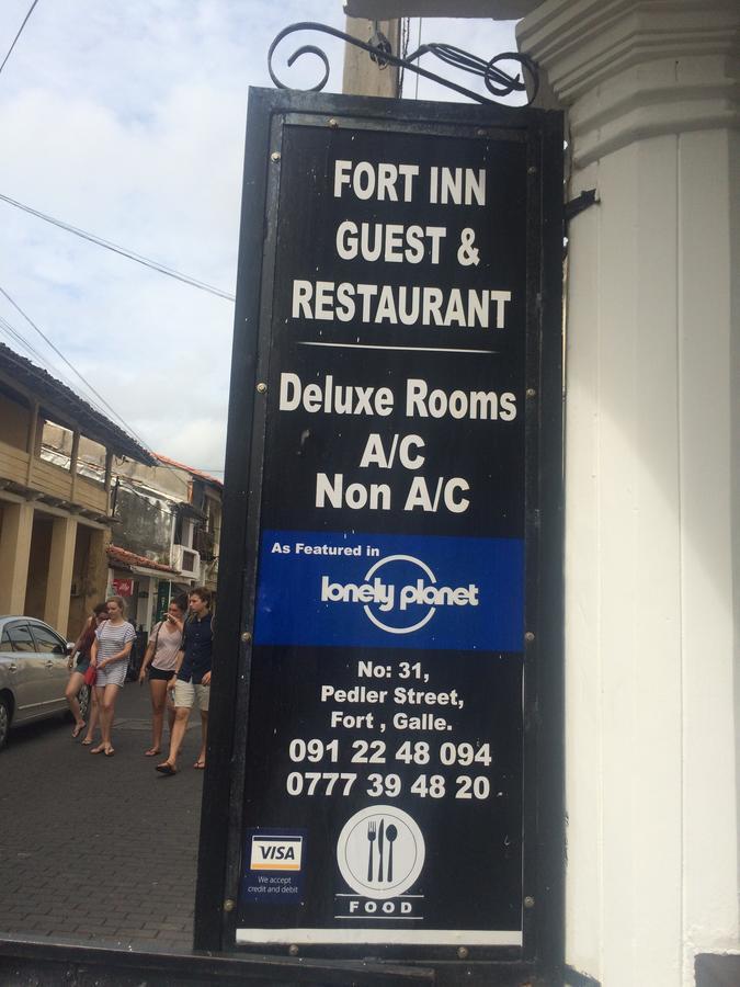 Fort Inn Guest House Ґалле Екстер'єр фото